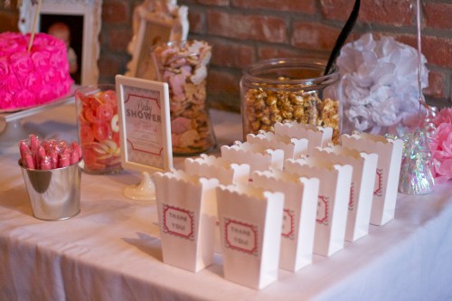 baby shower dessert favors
