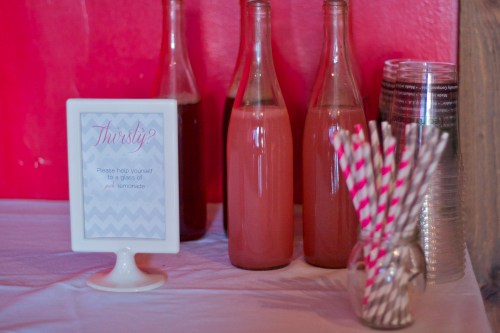 paper straws baby shower drinks