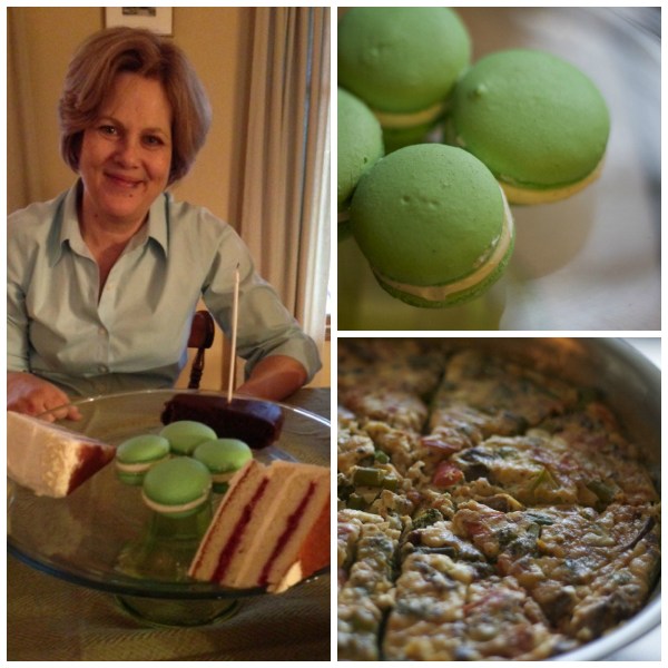 macaroons frittata birthday