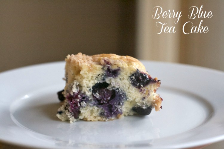 blueberry tea cake