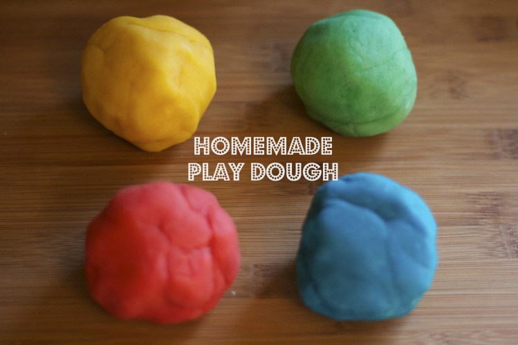 homemade playdough