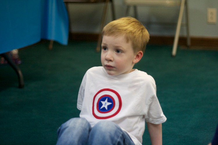 captain america birthday party 
