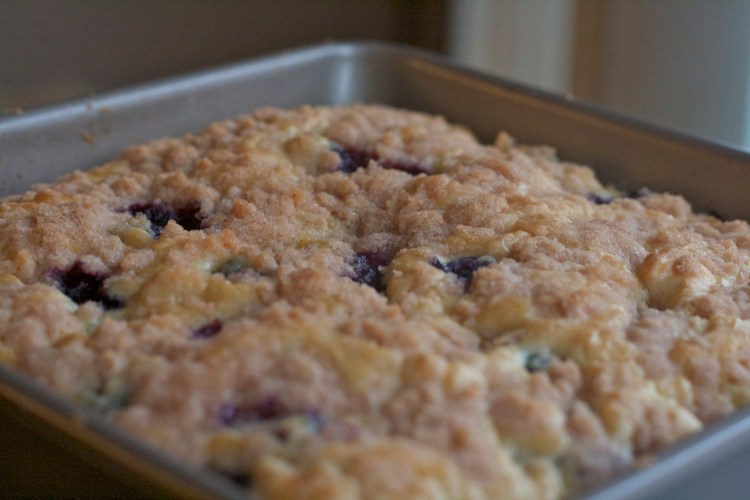 blueberry tea cake