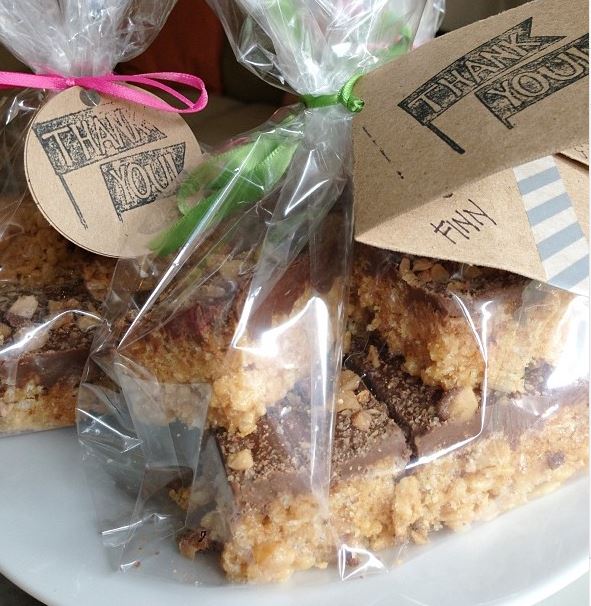 chocolate scotcheroos rice krispie treats 