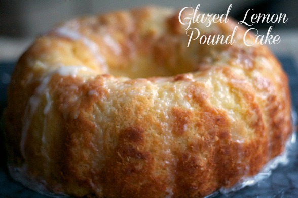 glazed lemon pound cake 