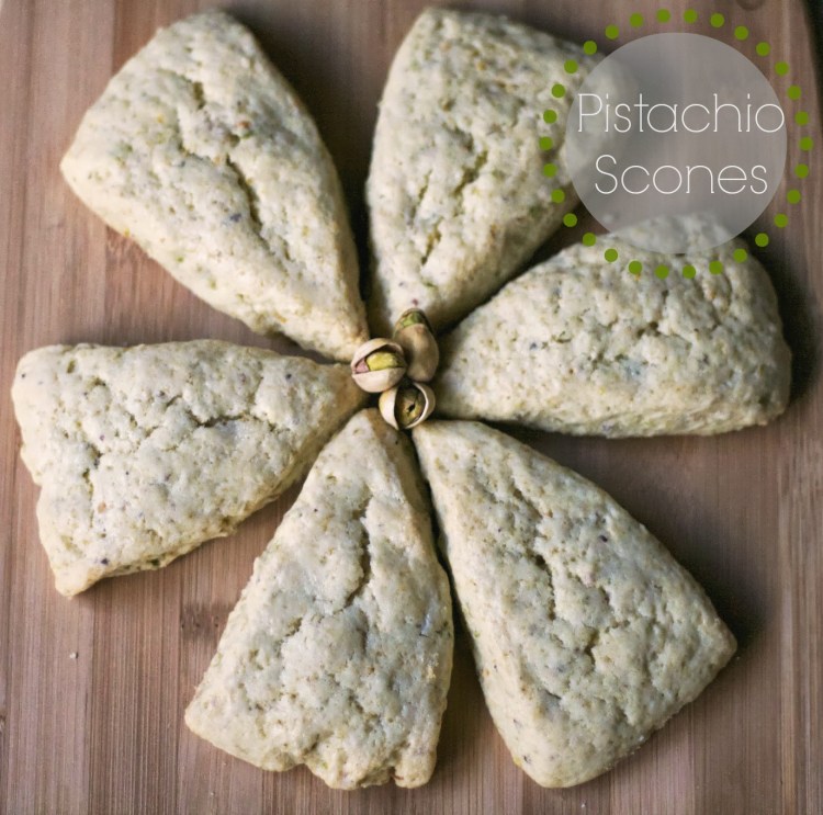 pistachio scones