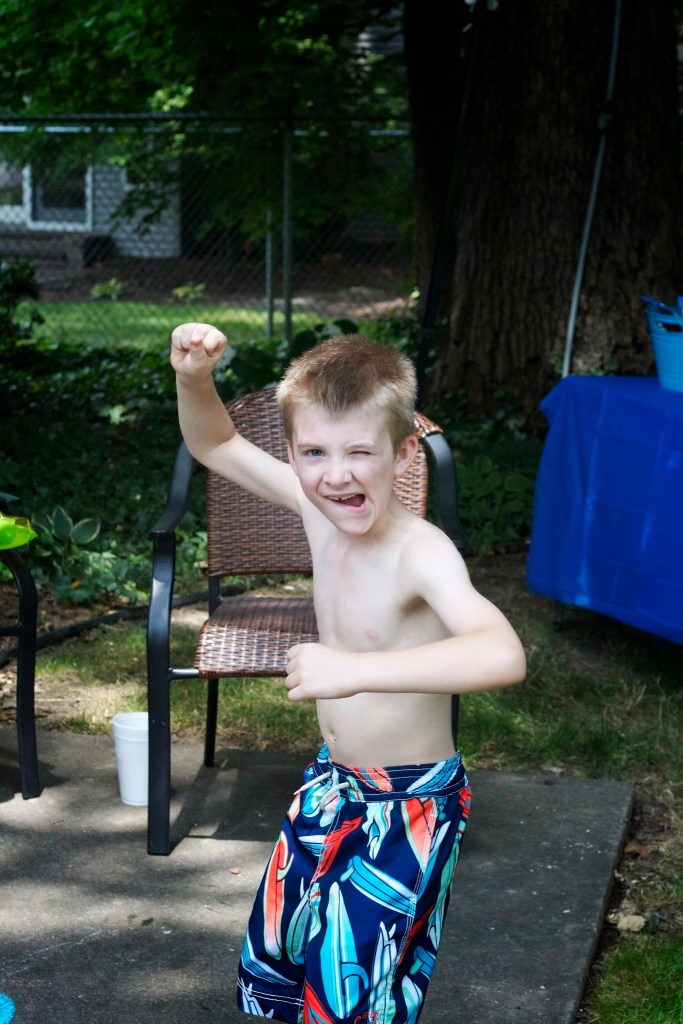 owen turns 7 surfing birthday party simply social blog