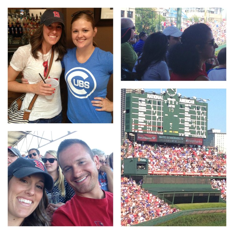 cubs cardinals baseball wrigley field chicago 