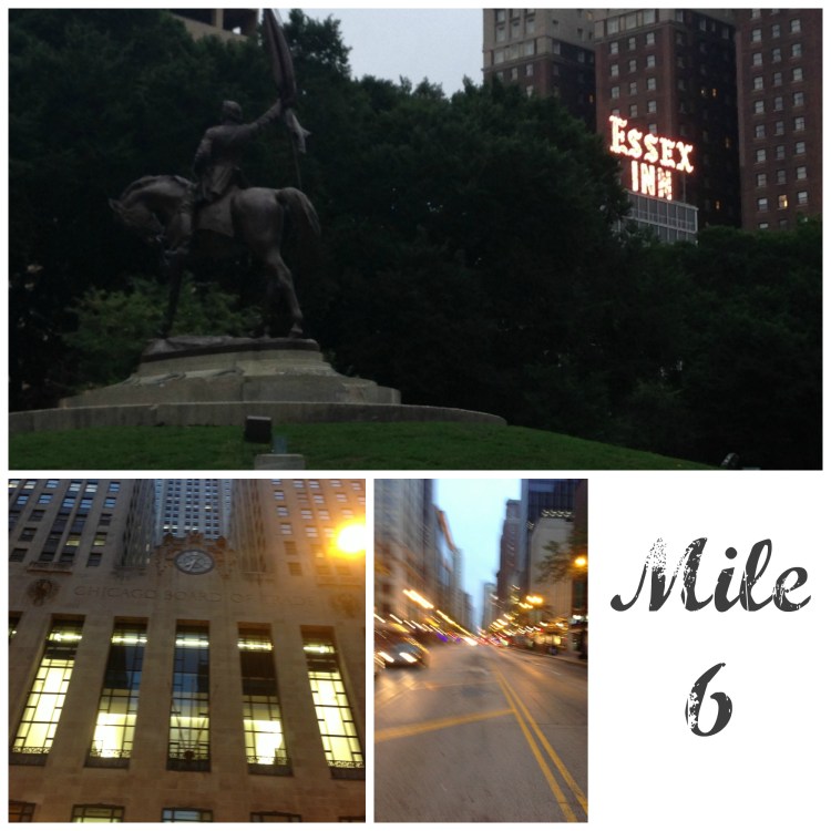 chicago running tour state street chicago board of trade essex inn grant park