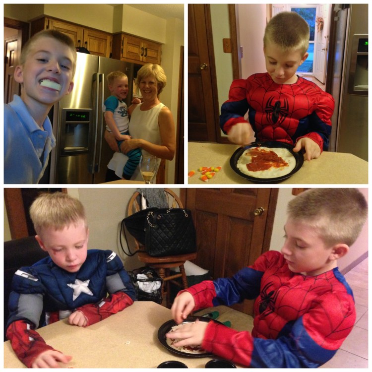 owen and jake spiderman captain america costume halloween boys 