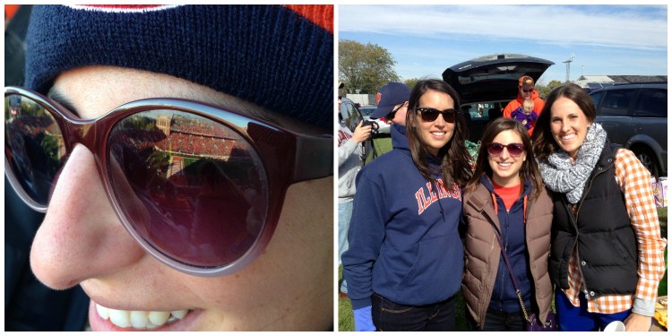 Illinois football game, champaign illinois, illini, simply social blog 