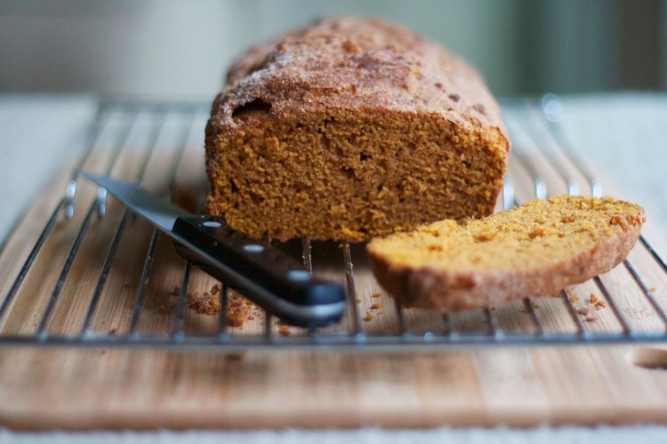 pumpkin bread streusel topping