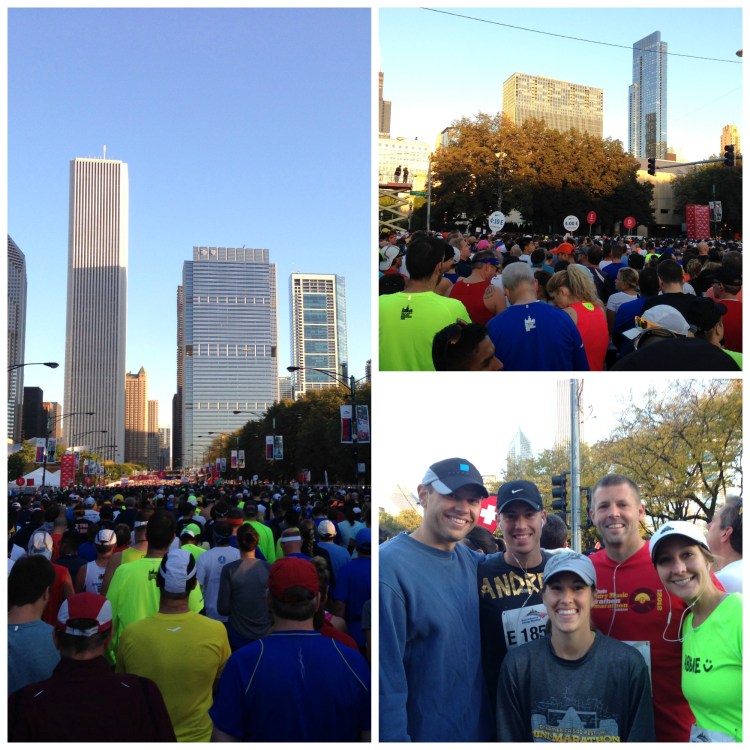 chicago marathon starting line simply social blog 