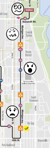 chicago marathon course map simply social blog 