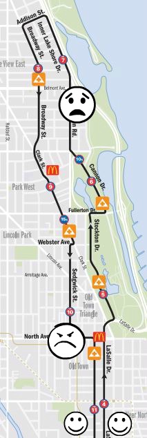 chicago marathon course map simply social blog 