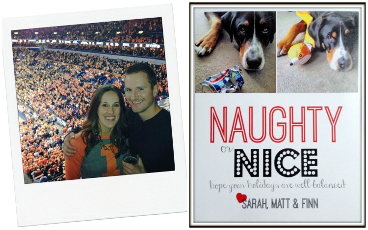 christmas card design naughty or nice with puppy simply social blog