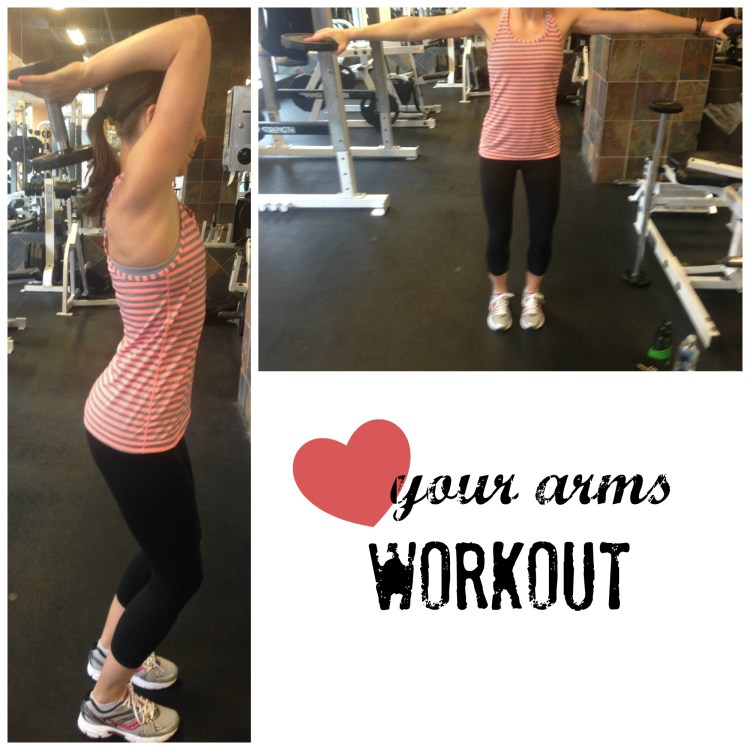 love your arms, arm workout, easy arm workout, lateral lifts, tricep curls, simply social blog, workout wednesday