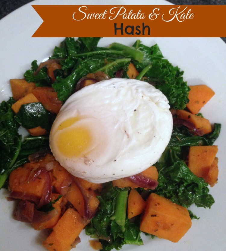 cooking light sweet potato hash with kale and poached egg, recipes, winter recipes, kale, dinner, brunch, cooking light recipes