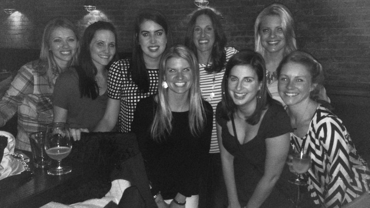 chicago going away party, haymarket pub, friends, Chicago