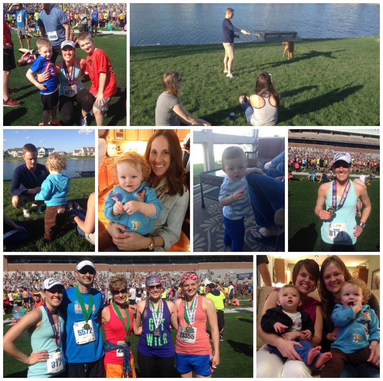 christie clinic illinois marathon, racing, half marathon, champaign, family, 