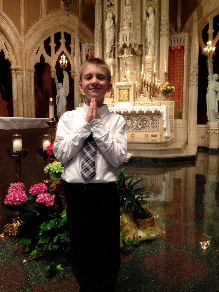 first communion, owen, sacrament