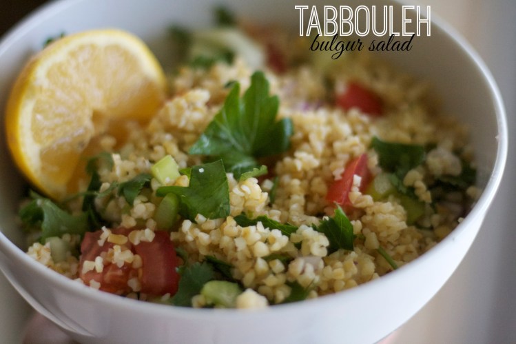 tabbouleh salad, bulgur wheat salad, Mediterranean salad, cucumber tomato and bulgur salad, recipes, summer, greek