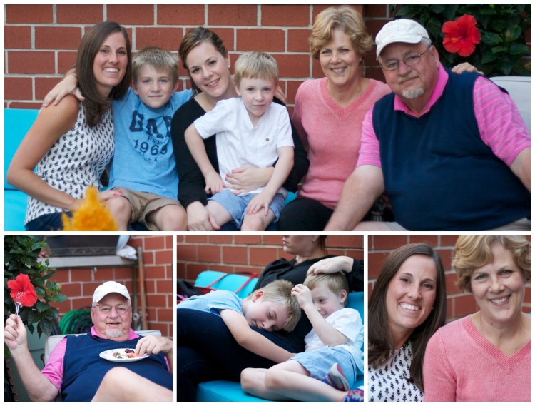 family, surprise party, birthday, chicago, summer