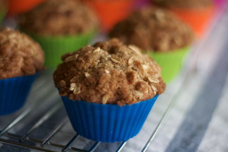 new york baking company, silicone baking cups, banana crumb muffin recipes, breakfast, baking, brunch, recipes