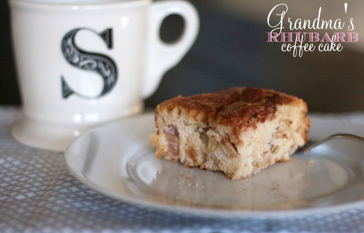 rhubarb coffee cake, recipes, breakfast, brunch, baking, family, coffee cake, dessert, tea cake recipes, 