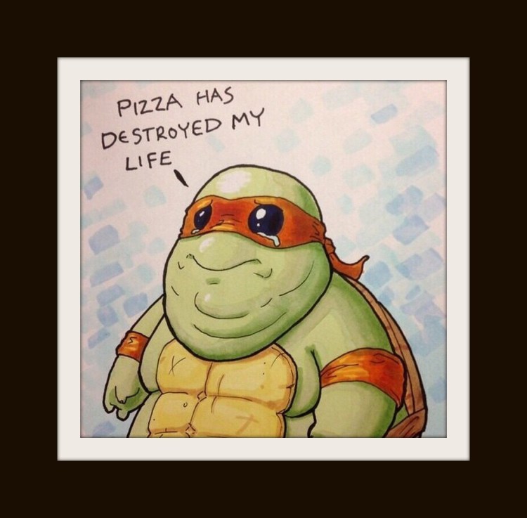 ninja turtle comic, leonardo, funny