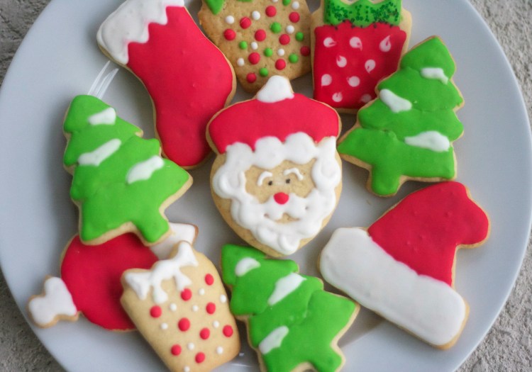 holiday cookies, christmas,  sugar cookies, royal icing, christmas cookies, baking, iced cookies