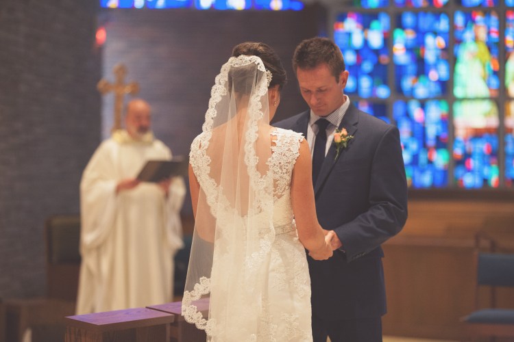 wedding, st. joseph church, ceremony, catholic, springfield illinois wedding, wright photographs, st. joseph church, catholic wedding, wedding program