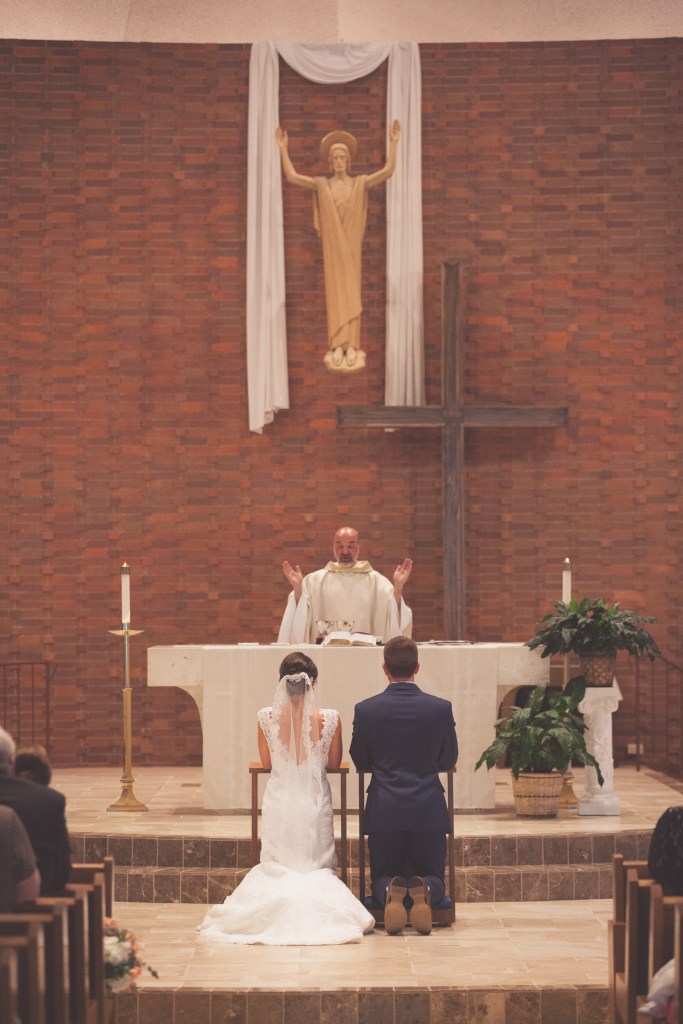 wedding, st. joseph church, ceremony, catholic, springfield illinois wedding, wright photographs, st. joseph church, catholic wedding, wedding program